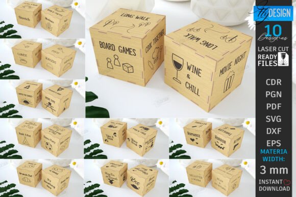 Art Amp Laser Cutting: Activity Dice Bundle Review