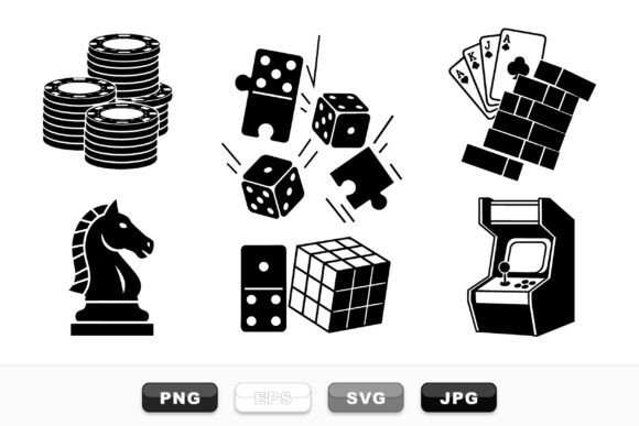 Classic Game Icon Vector Set: Graphics & Crafts Review