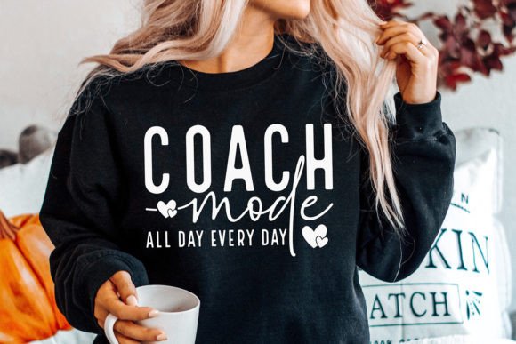 Coach Mode SVG: A Game Day Graphics Asset for Crafts