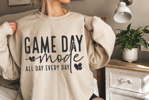 Game Day Mode SVG: Baseball Graphics for Crafts & Selling