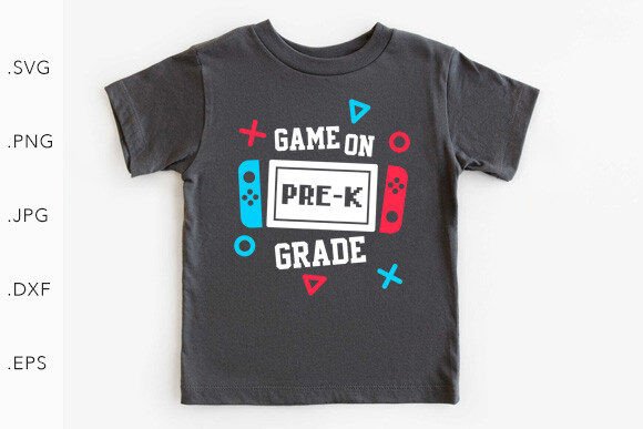 Game on Pre K Grade SVG PNG: A Graphics Review for Crafters