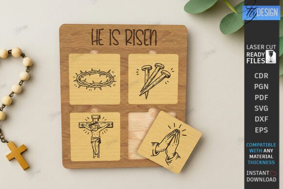 Religious Easter Puzzle: Laser Cutting for Spring Amp
