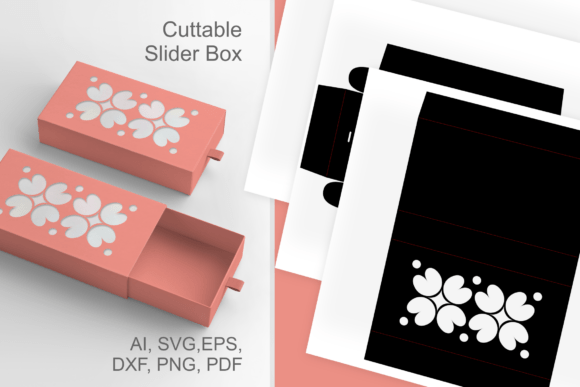 Scandi Flowers Cutout Slive N Drawer Box: Laser Cutting Boxes Review