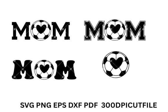 Soccer Mom Heart Svg: Game Day Graphics for Crafts