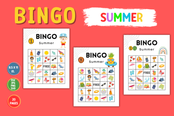 Summer Bingo Graphics: A K-Project Designer's Review